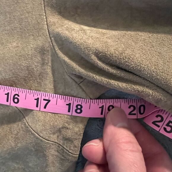 Saguaro suede button down vintage shacket size medium - Picture 9 of 9